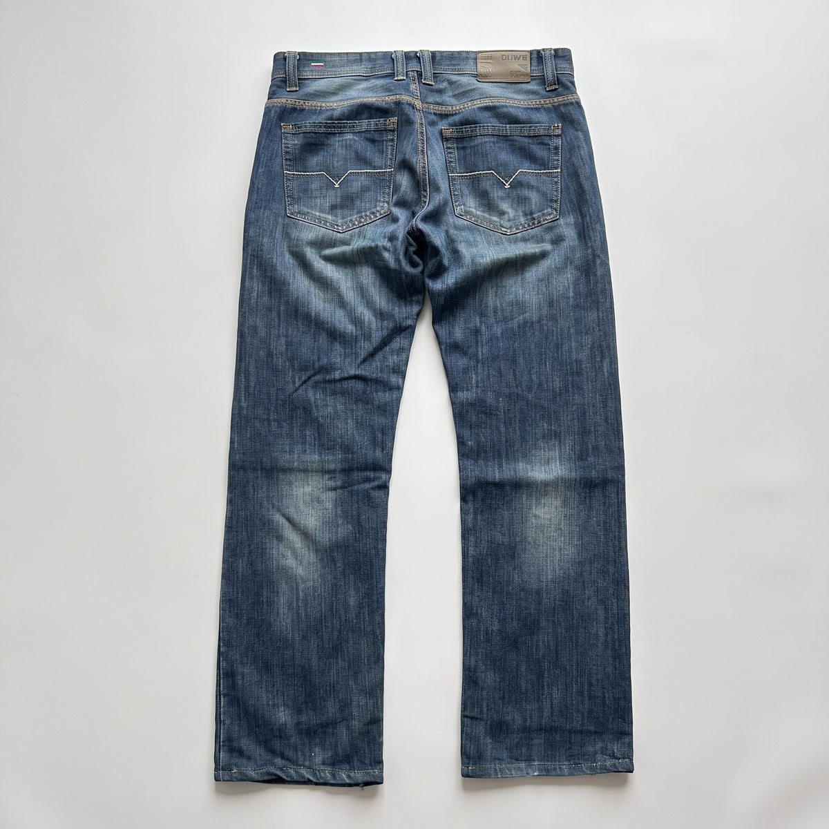 KI-Cover: Vintage Diesel Jeans (W34 L34), aus unseren Fotos geglättet (Zustand siehe echte Fotos)