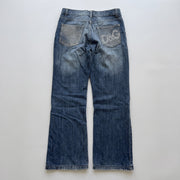 KI-Cover: Vintage D&G Jeans (W32 L31), aus unseren Fotos geglättet (Zustand siehe echte Fotos)