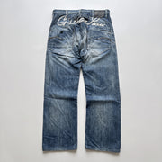 KI-Cover: Vintage G-Star Jeans (W33 L29), aus unseren Fotos geglättet (Zustand siehe echte Fotos)