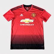KI-Cover: Vintage Manchester United Trikot (S), aus unseren Fotos geglättet (Zustand siehe echte Fotos)