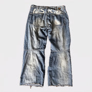 KI-Cover: Vintage G-Star Jeans (W36 L36), aus unseren Fotos geglättet (Zustand siehe echte Fotos)