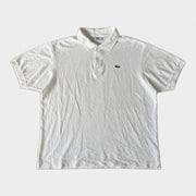KI-Cover: Vintage Lacoste Poloshirt (M), aus unseren Fotos geglättet (Zustand siehe echte Fotos)