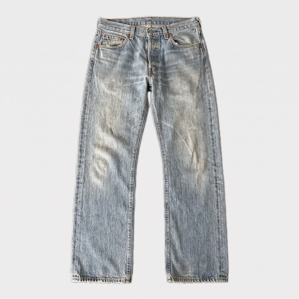 KI-Cover: Vintage Levi's Jeans (W36 L34), aus unseren Fotos geglättet (Zustand siehe echte Fotos)