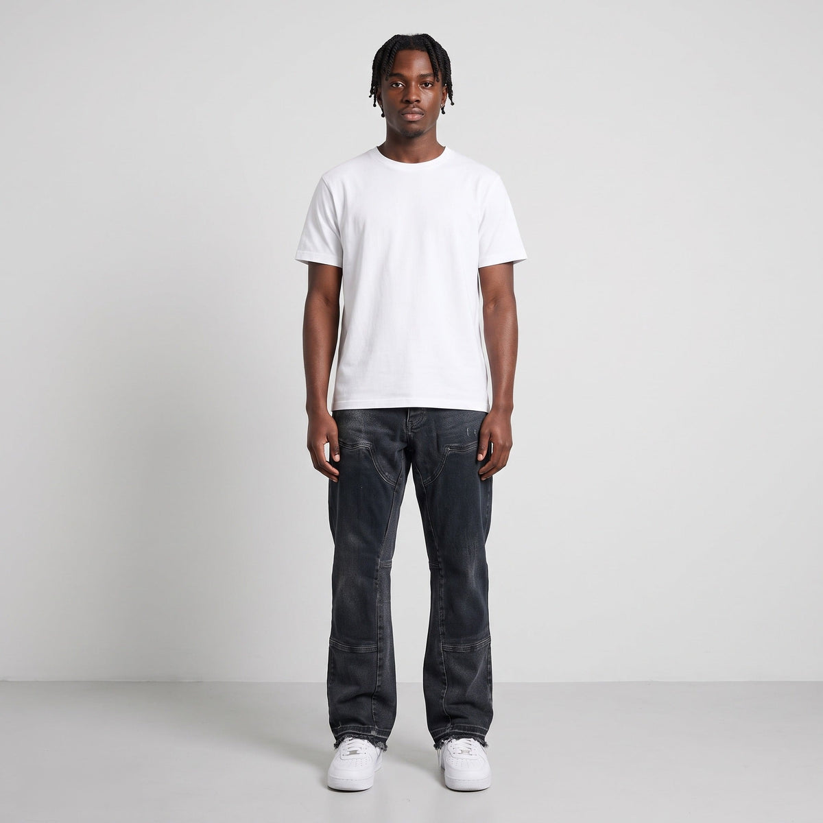 KI-Ansicht: Vintage Jaded London Jeans (W33 L31) getragen (KI-Visualisierung, Zustand siehe echte Fotos)