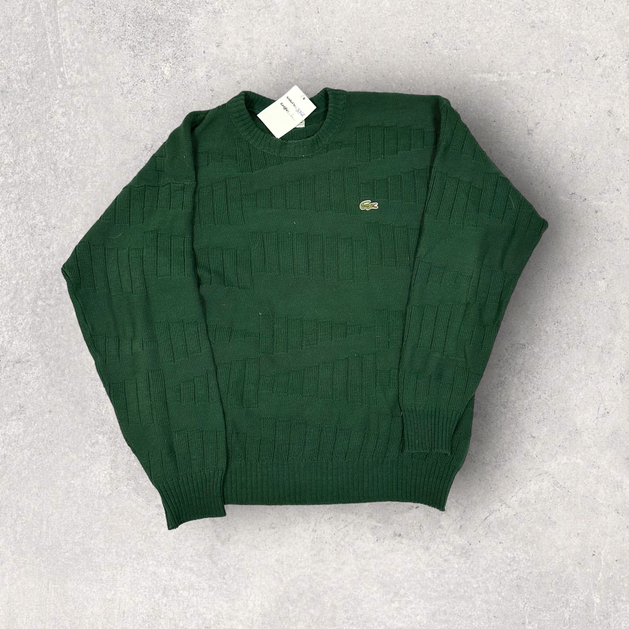 Vintage lacoste sweater (L)