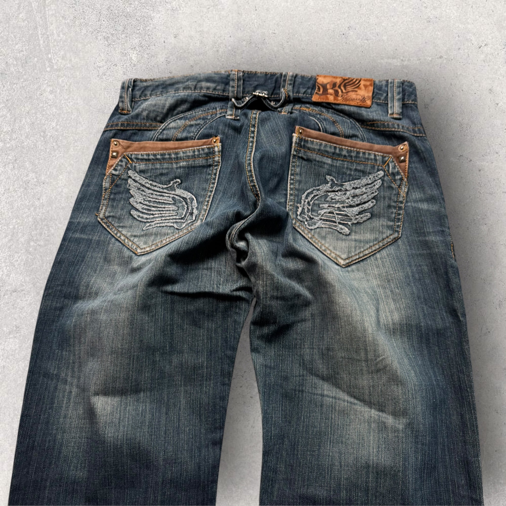 Vintage Rock revival Jeans (L)
