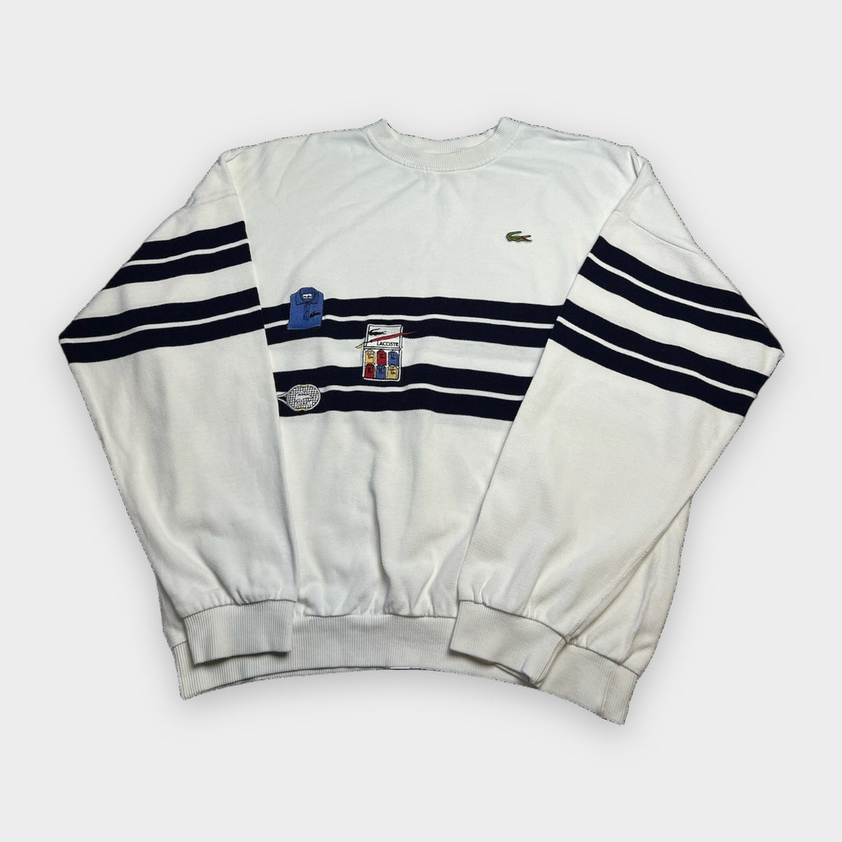 Vintage Lacoste Sweater (XL) – Einzelstück bei 96vintage, Foto 1