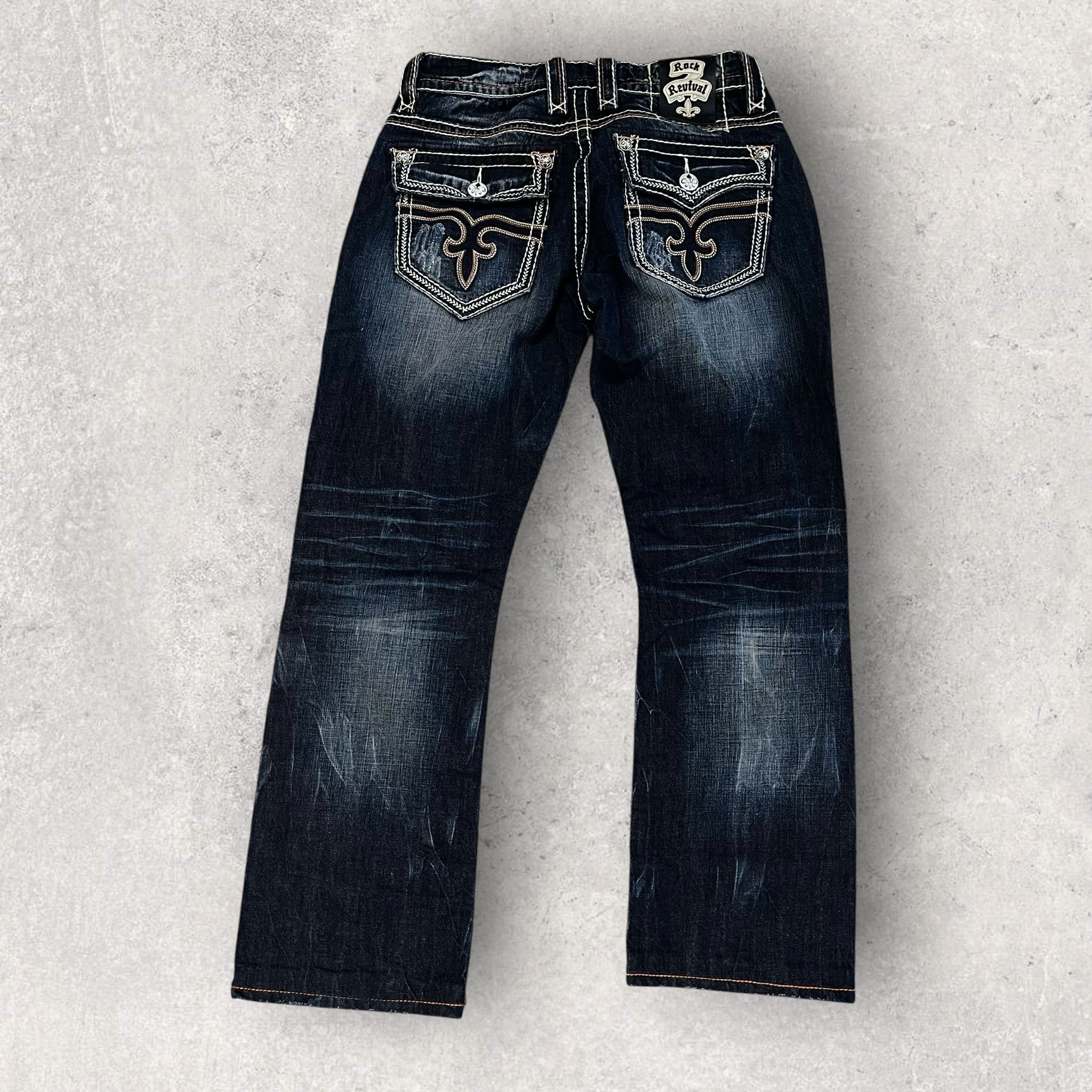 Vintage Rock Revival Jeans (M)