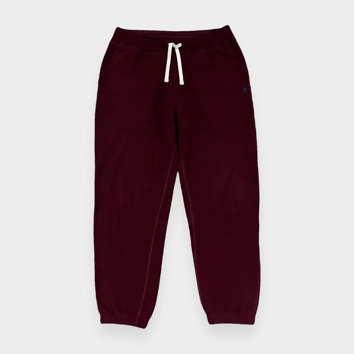KI-Cover: Vintage Polo Ralph Lauren Trackpants(L), glatt gelegt (aus unseren echten Fotos dieses Teils)