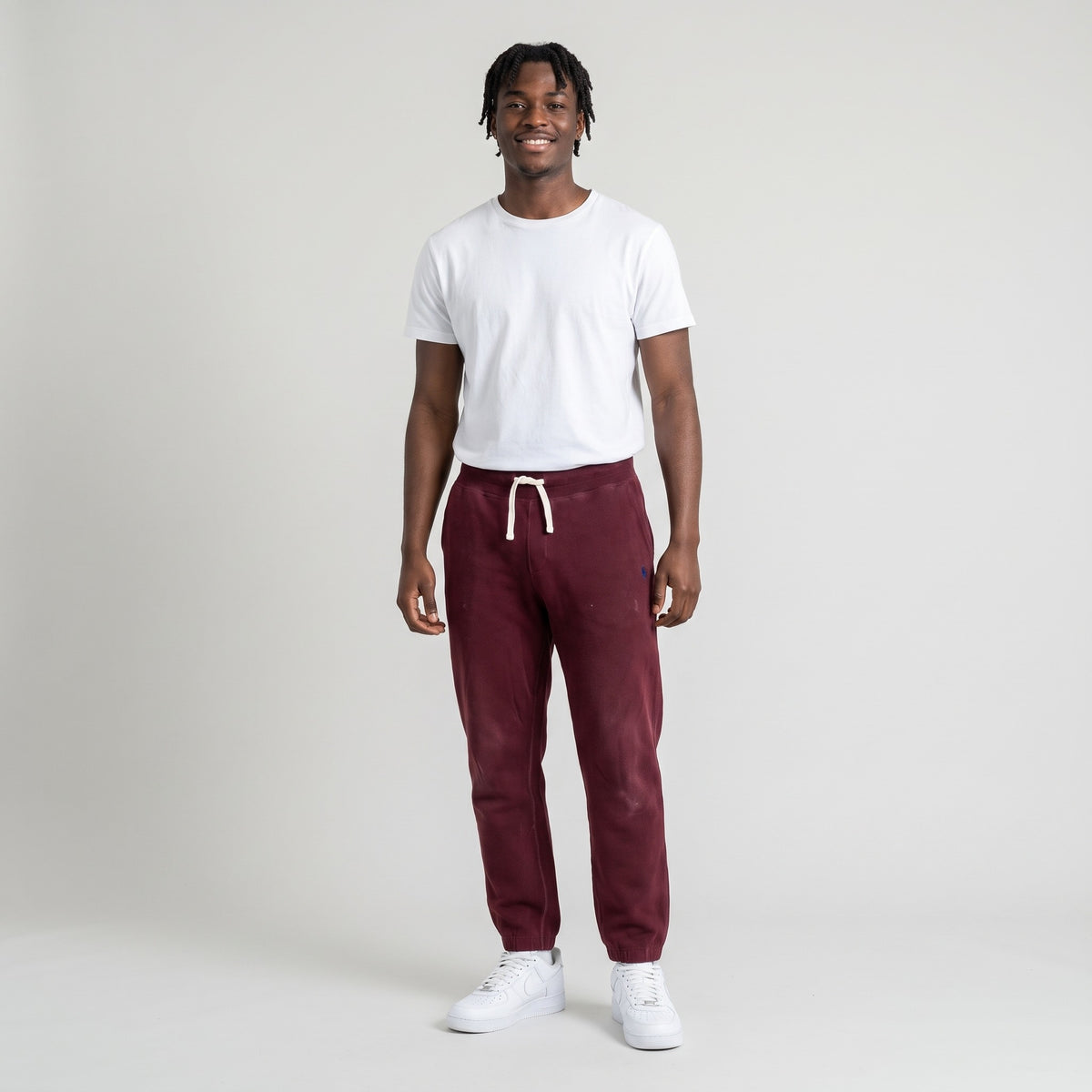 KI-Ansicht: Vintage Polo Ralph Lauren Trackpants(L) getragen (aus unseren echten Fotos dieses Teils)