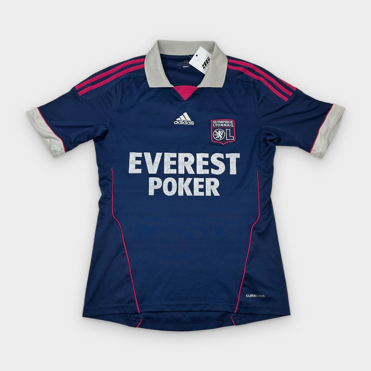 Vintage Adidas Olympique Lyon Trikot (S) – Einzelstück bei 96vintage, Foto 1