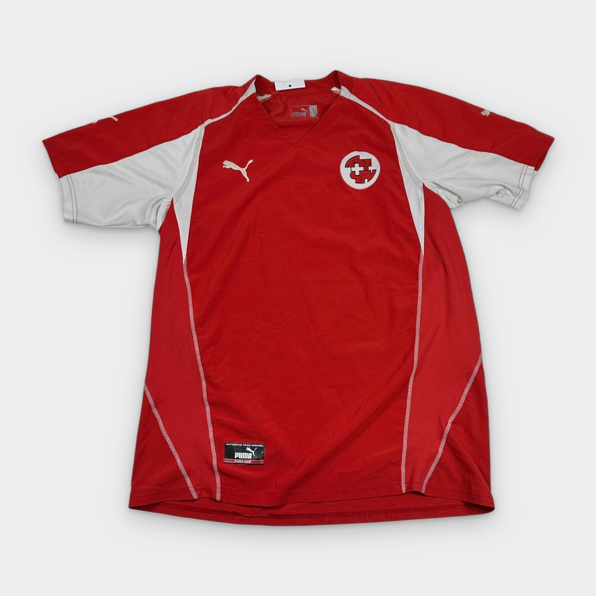 Vintage Puma Schweiz Trikot (XL) – Einzelstück bei 96vintage, Foto 1