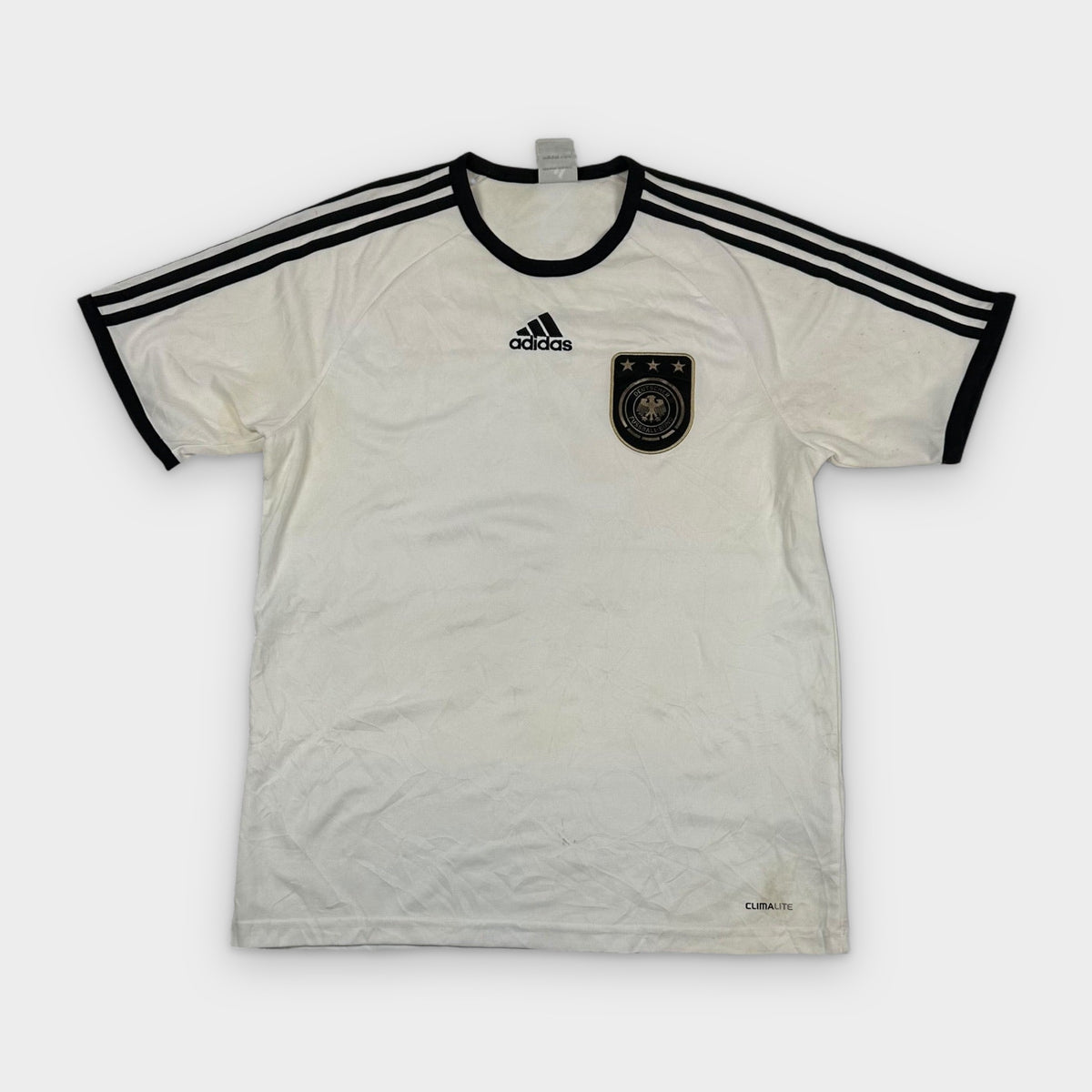 Vintage Adidas Deutschland Trikot (S) – Einzelstück bei 96vintage, Foto 1