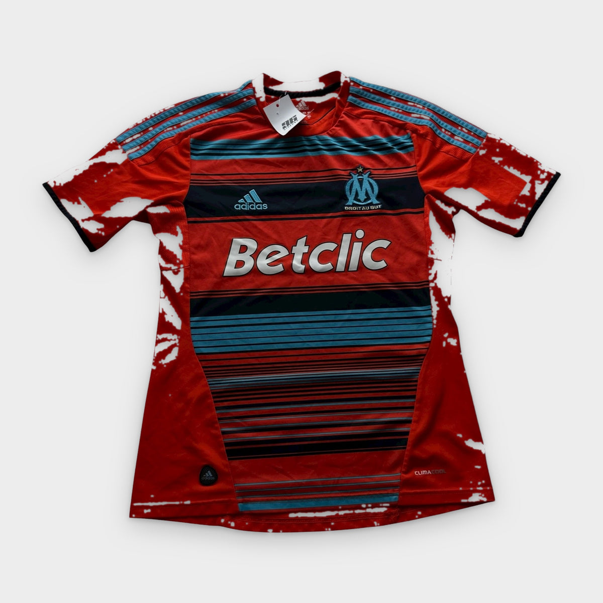 Vintage Adidas Marseille Trikot (S) – Einzelstück bei 96vintage, Foto 1