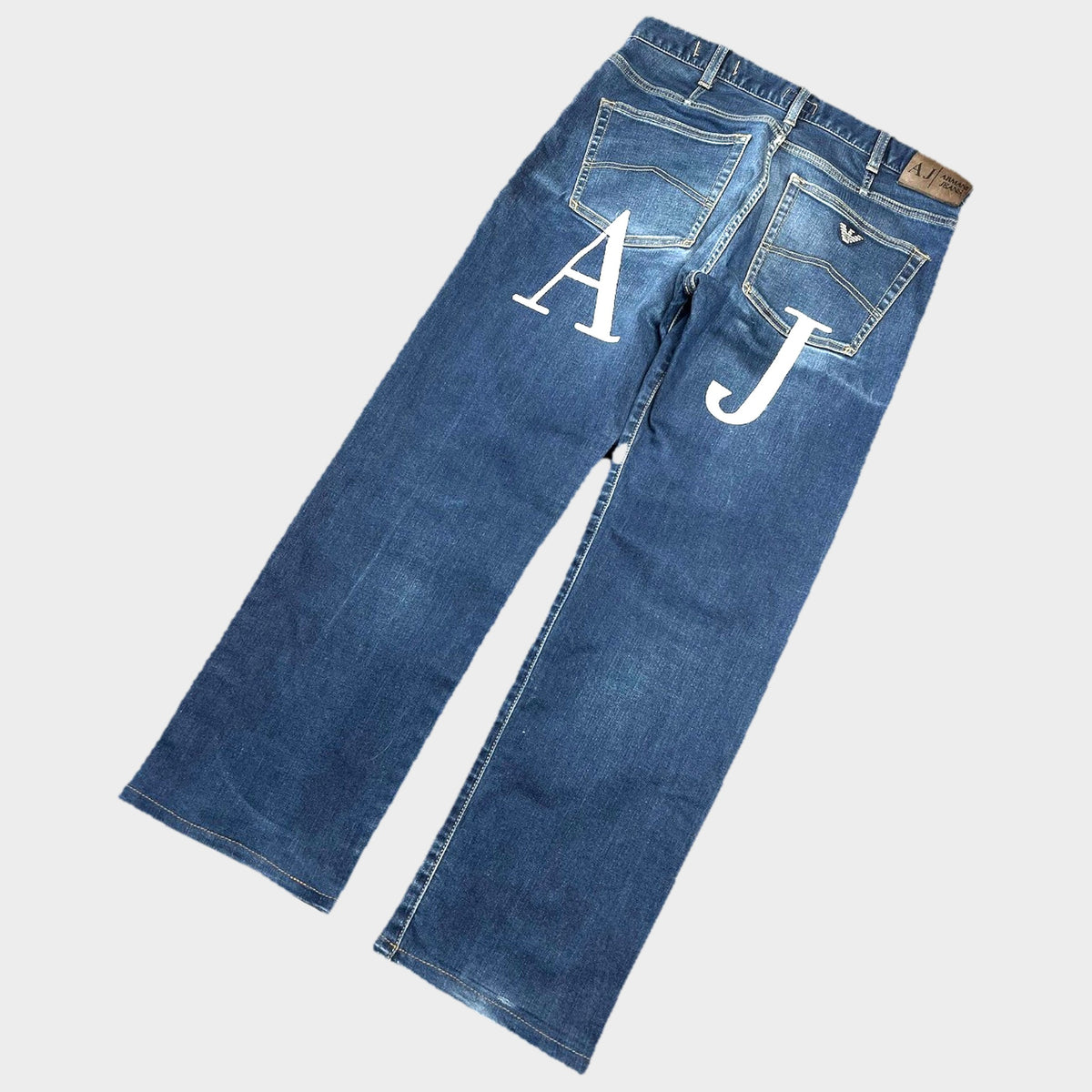 Vintage Armani Jeans (W33 L29), echtes Foto
