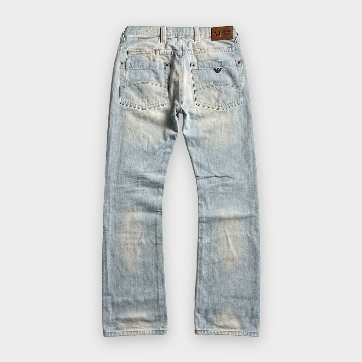KI-Cover: Vintage Armani Jeans (W32 L37), aus unseren Fotos geglättet (Zustand siehe echte Fotos)