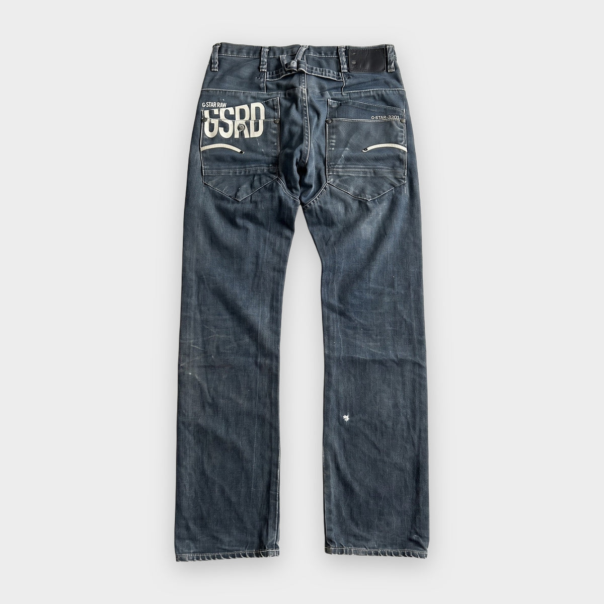KI-Cover: Vintage G-Star Jeans (W30 L32), aus unseren Fotos geglättet (Zustand siehe echte Fotos)