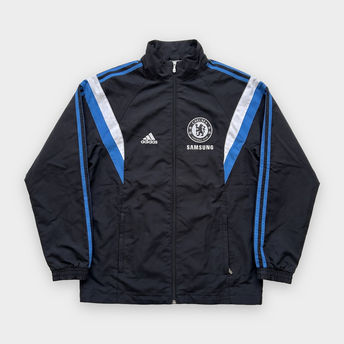 KI-Cover: Vintage Chelsea Trackjacket (L), aus unseren Fotos geglättet (Zustand siehe echte Fotos)