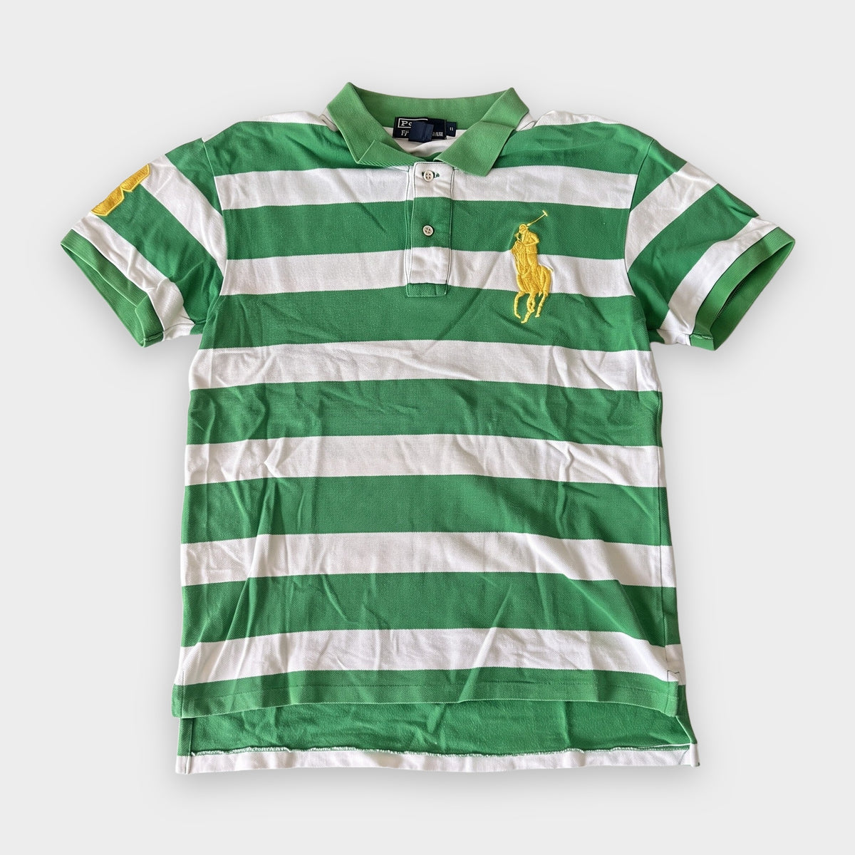 KI-Cover: Vintage Polo Ralph Lauren Poloshirt (S), aus unseren Fotos geglättet (Zustand siehe echte Fotos)