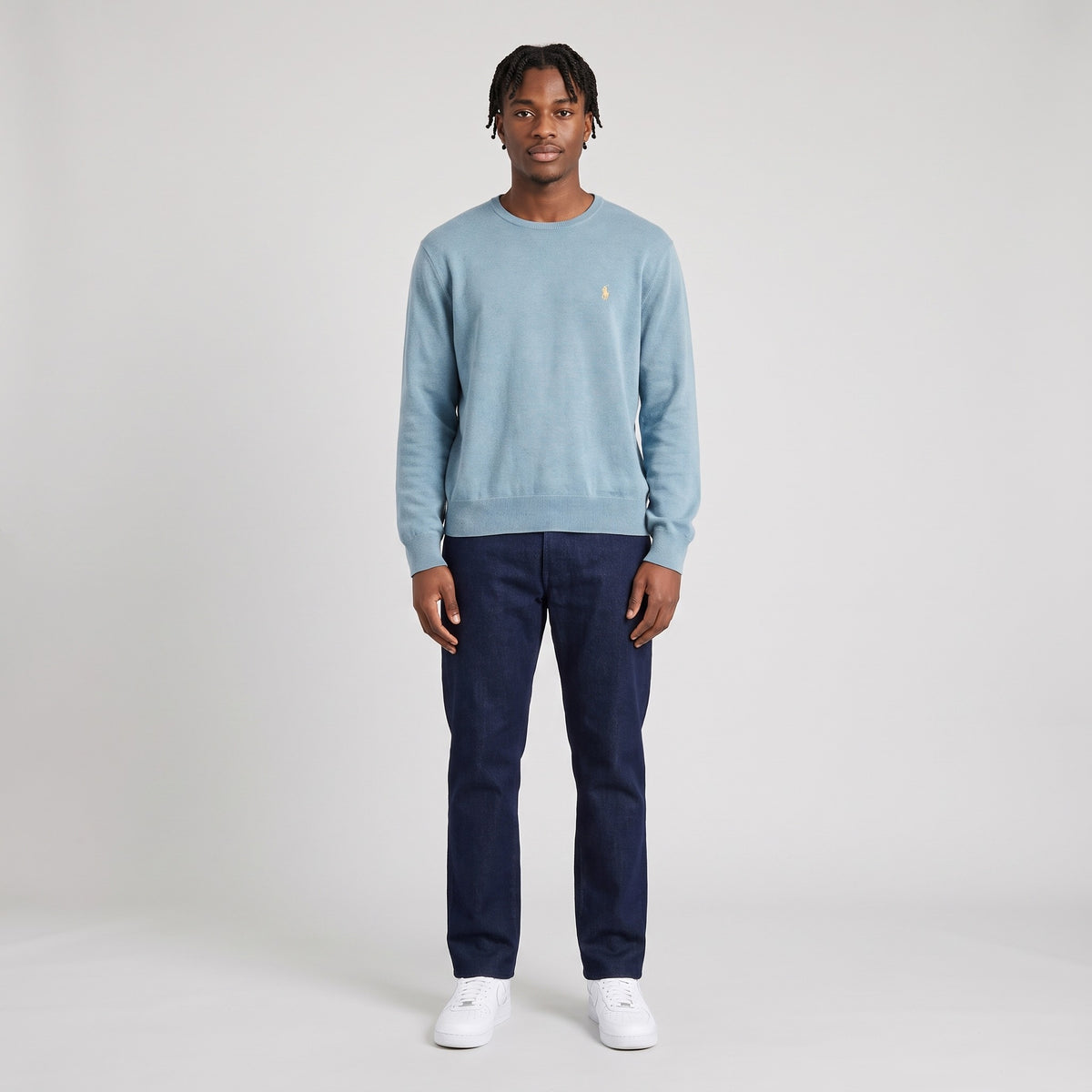 KI-Ansicht: Vintage Polo Ralph Lauren Sweater (L) getragen (aus unseren echten Fotos dieses Teils)