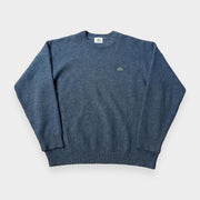 KI-Cover: Vintage Lacoste Sweater (S), glatt gelegt (aus unseren echten Fotos dieses Teils)