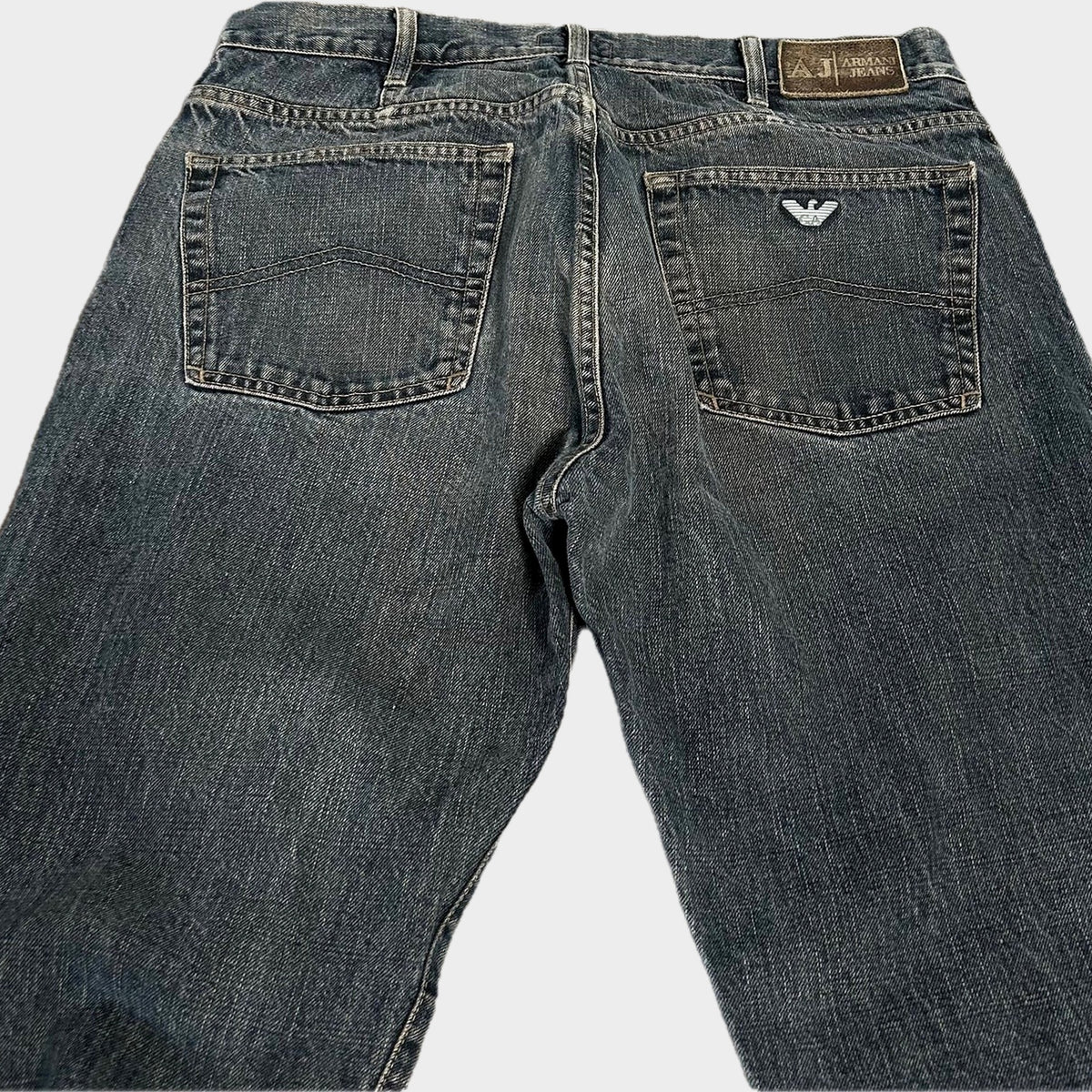 Vintage Armani Jeans (W33 L33), echtes Foto