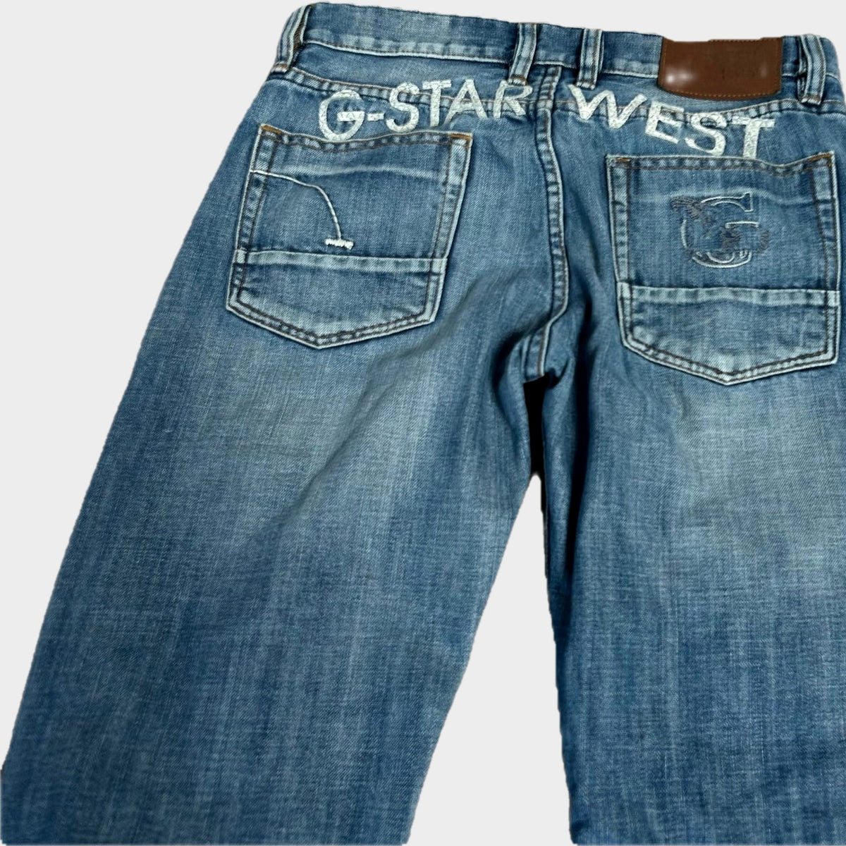 Vintage G-Star Jeans (W33 L33), echtes Foto