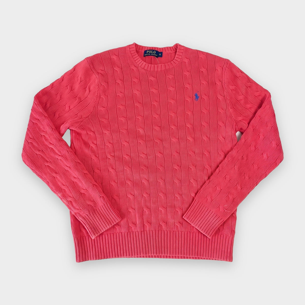 KI-Cover: Vintage Polo Ralph Lauren Sweater (S), aus unseren Fotos geglättet (Zustand siehe echte Fotos)