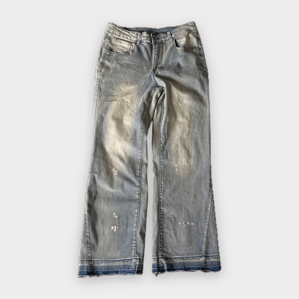 KI-Cover: Vintage ? Marke prüfen Jeans (W30 L30), aus unseren Fotos geglättet (Zustand siehe echte Fotos)