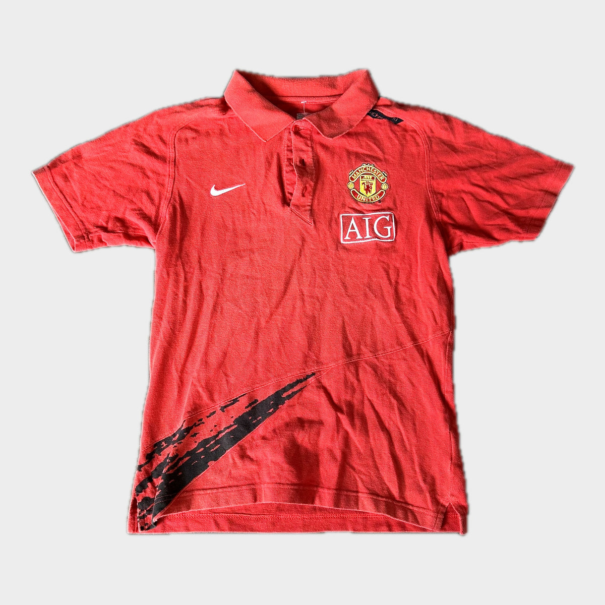 Vintage Manchester United Poloshirt (S)