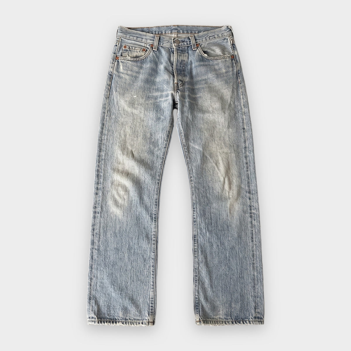 KI-Cover: Vintage Levi's Jeans (W36 L34), aus unseren Fotos geglättet (Zustand siehe echte Fotos)