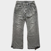 Glattes Liegefoto: Vintage 2Y Studios Jeans (W34 L33) (KI-Aufbereitung, Zustand siehe echte Fotos)