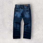 Vintage Armani Jeans with belt(34/34)