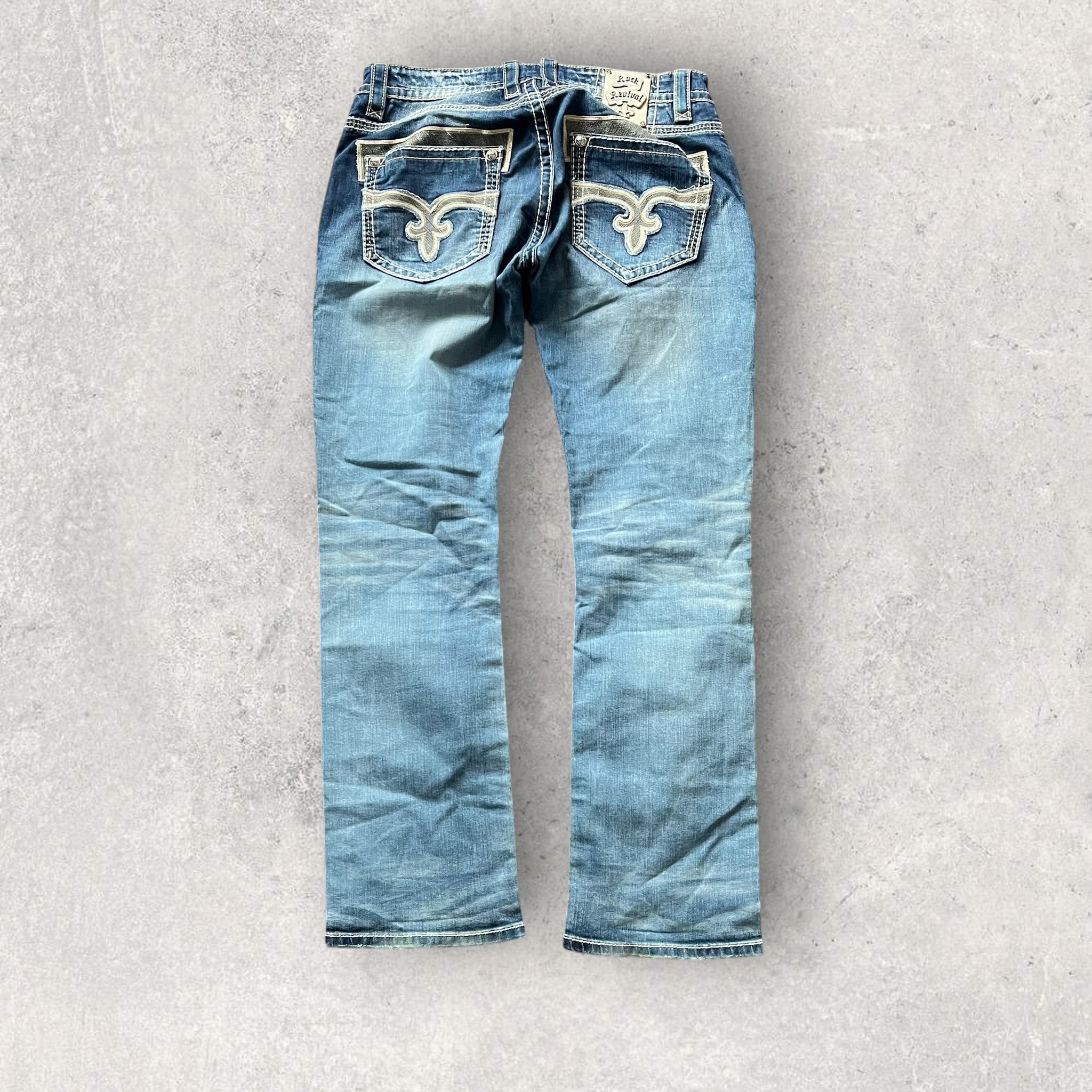 Vintage Rock Revival Jeans (34)