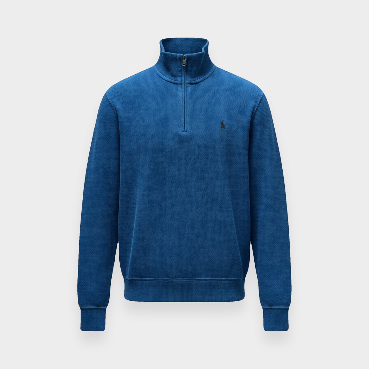 96VINTAGE Ghost-Mannequin — Vintage Ralph Lauren Halfzip (S)