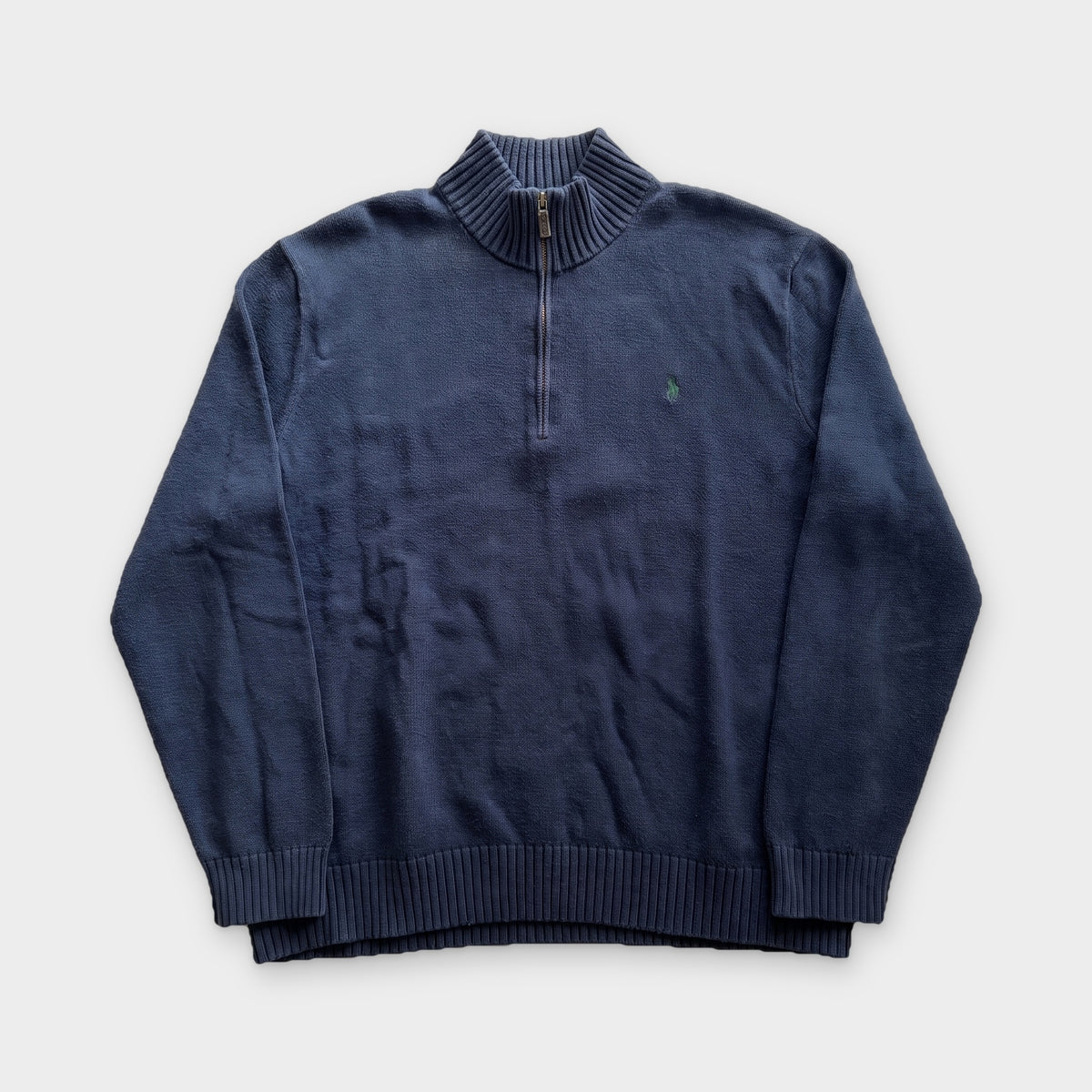 KI-Cover: Vintage Ralph Lauren Sweater XL, aus unseren Fotos geglättet (KI-Ansicht nach unseren Fotos)