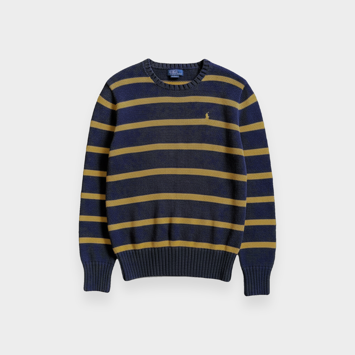 96VINTAGE Ghost-Mannequin — Vintage Ralph Lauren Sweater (XL)