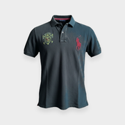 96VINTAGE Ghost-Mannequin — Vintage Ralph Lauren Poloshirt (XL)