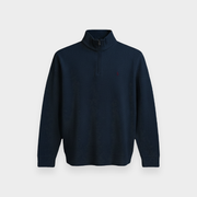 96VINTAGE Ghost-Mannequin — Vintage Ralph Lauren Halfzip (L)