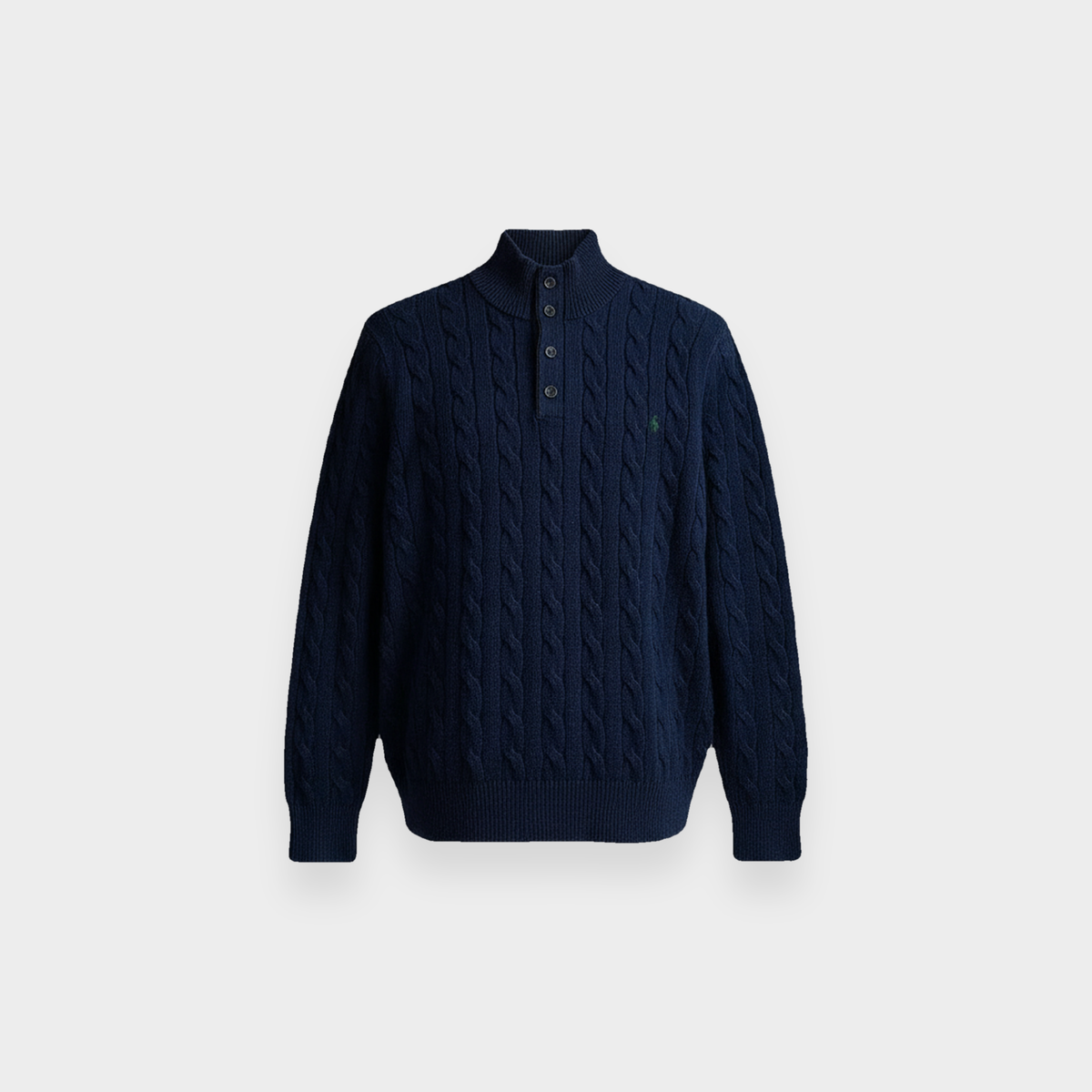 96VINTAGE Ghost-Mannequin — Vintage Ralph Lauren Sweater (XXL)