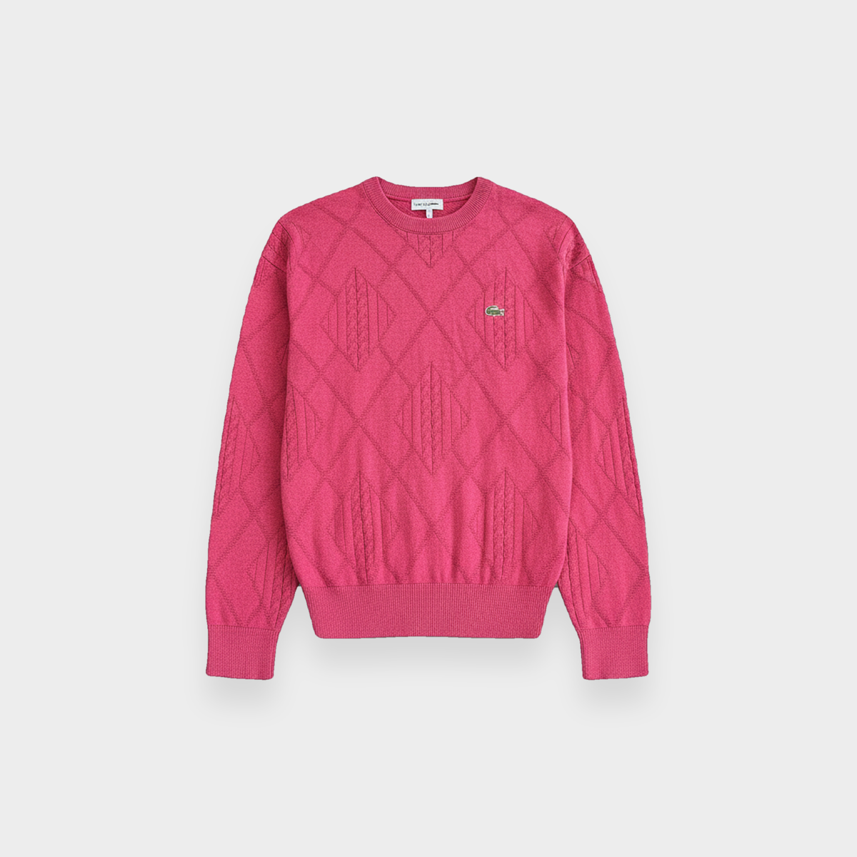 96VINTAGE Ghost-Mannequin — Vintage Lacoste Sweater (XL)