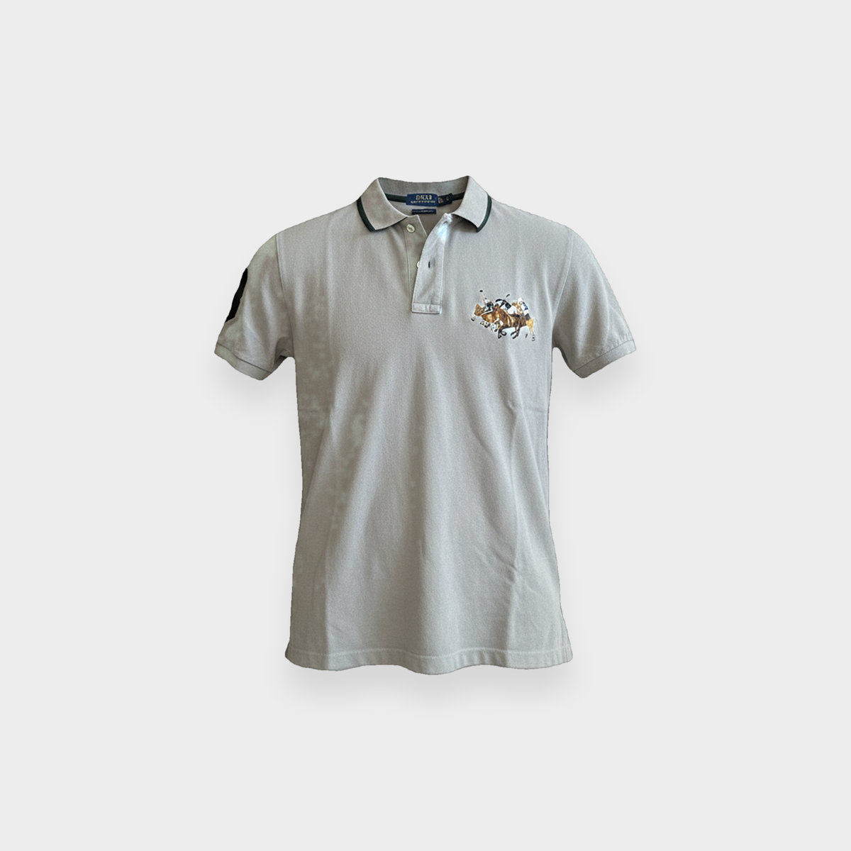 96VINTAGE Ghost-Mannequin — Vintage Ralph Lauren Poloshirt (