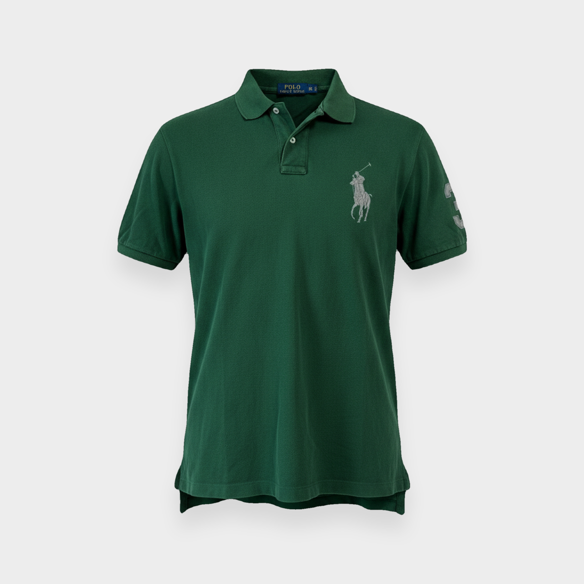 96VINTAGE Ghost-Mannequin — Vintage Ralph Lauren Poloshirt (XL)
