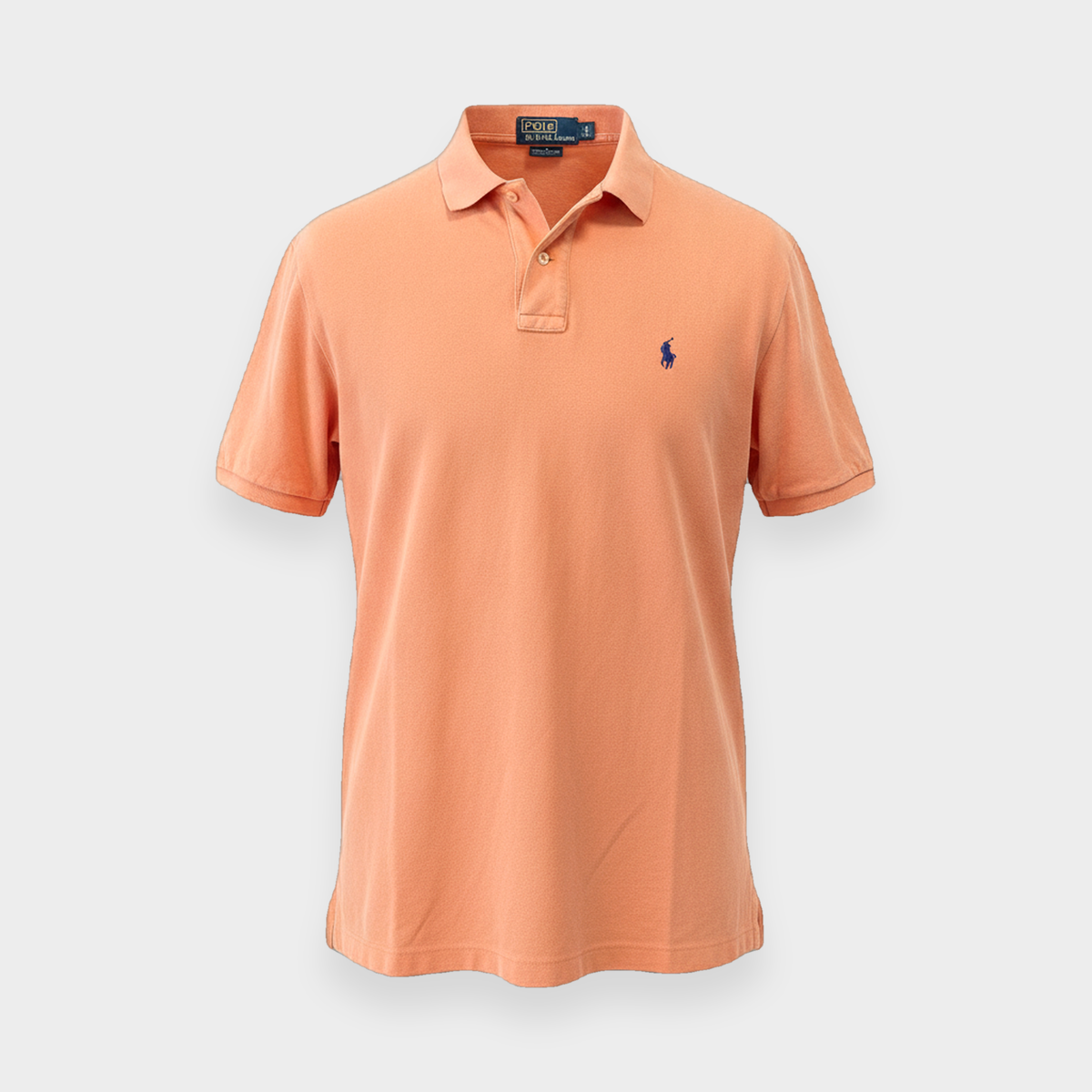 96VINTAGE Ghost-Mannequin — Vintage Ralph Lauren Poloshirt (XL)