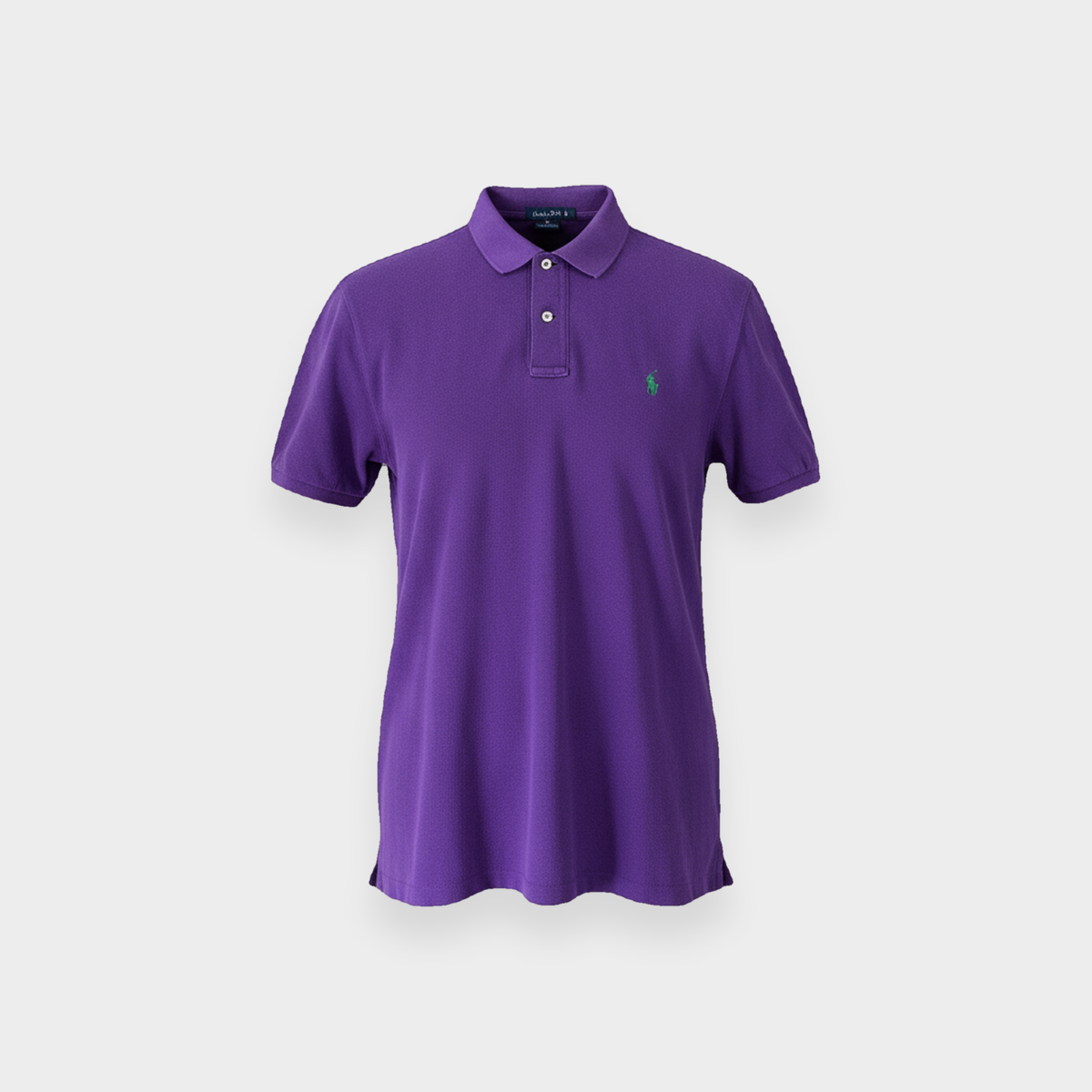 96VINTAGE Ghost-Mannequin — Vintage Ralph Lauren Poloshirt (XL)