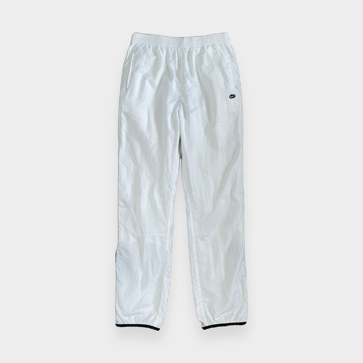 96VINTAGE Ghost-Mannequin — Vintage Nike Trackpants (M)