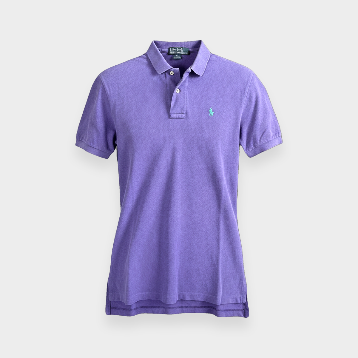 96VINTAGE Ghost-Mannequin — Vintage Ralph Lauren Poloshirt (S)