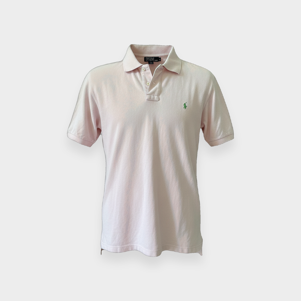 96VINTAGE Ghost-Mannequin — Vintage Ralph Lauren Polo (L)