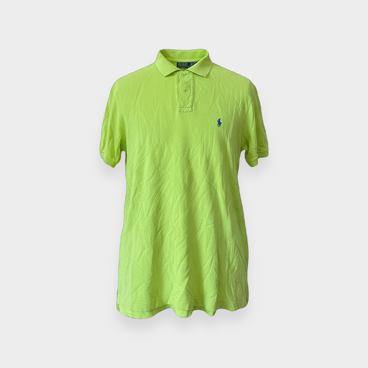 96VINTAGE Ghost-Mannequin — Vintage Ralph Lauren Polo (L)