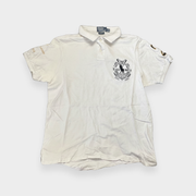 96VINTAGE Ghost-Mannequin — Vintage Ralph Lauren Poloshirt (M)